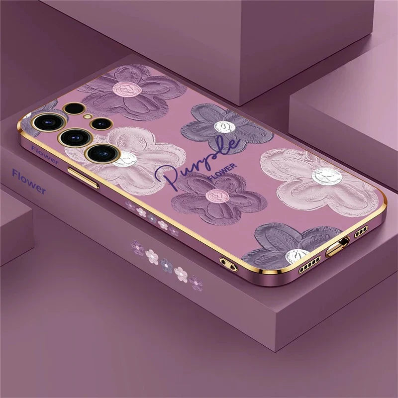 Botanical Painting Floral Petals Case - Samsung