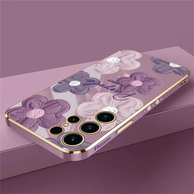 Botanical Painting Floral Petals Case - Samsung