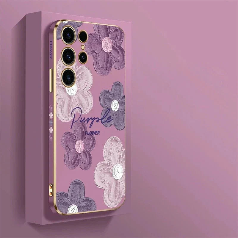 Botanical Painting Floral Petals Case - Samsung