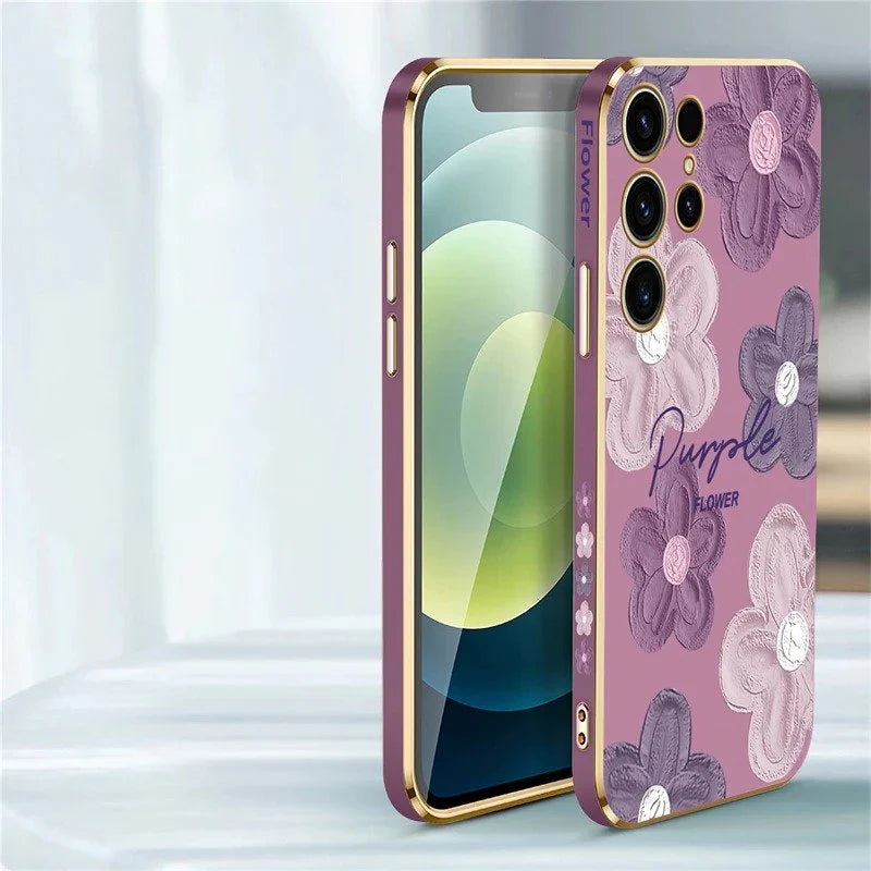 Botanical Painting Floral Petals Case - Samsung