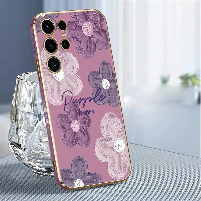 Botanical Painting Floral Petals Case - Samsung