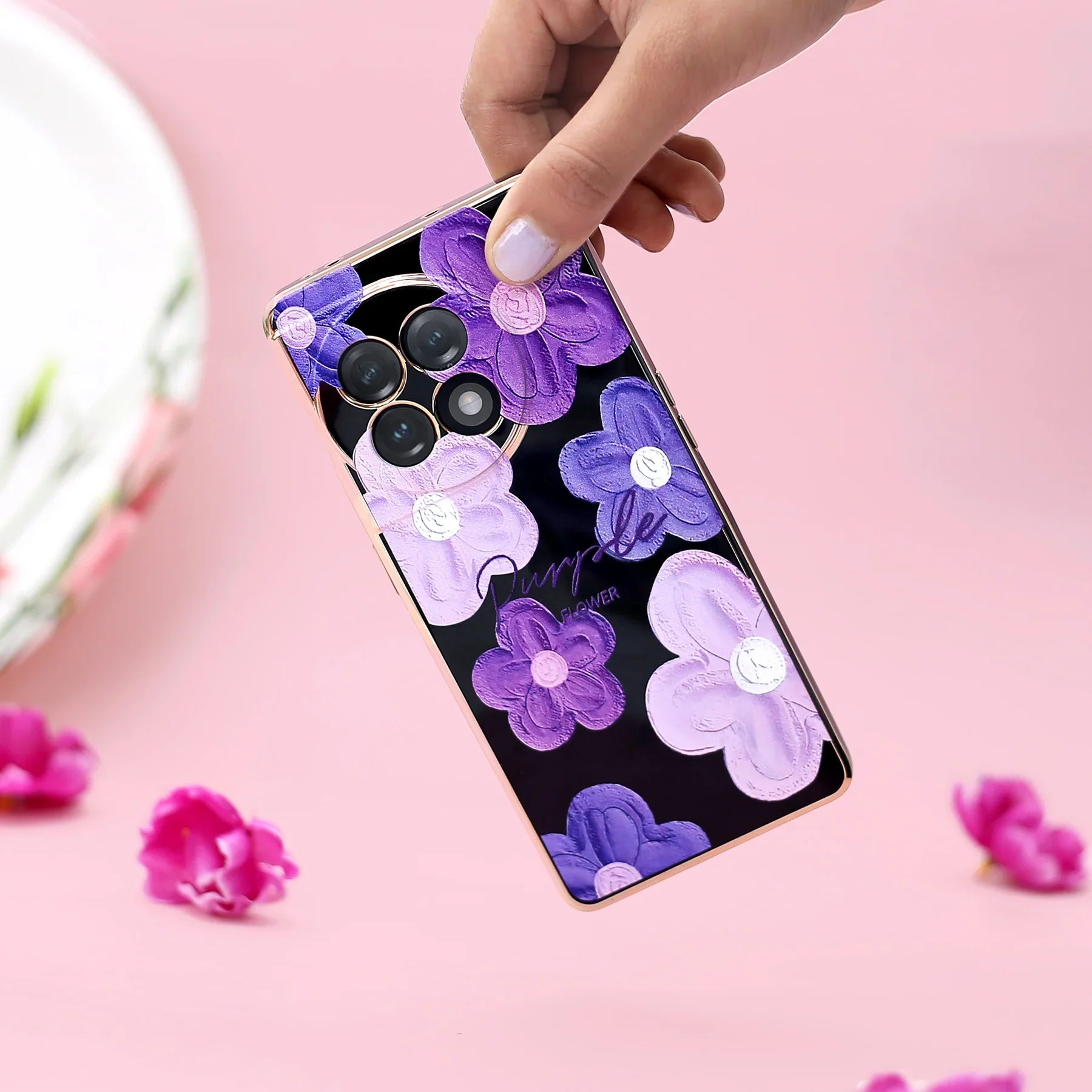 Botanical Painting Floral Petals Case - OnePlus