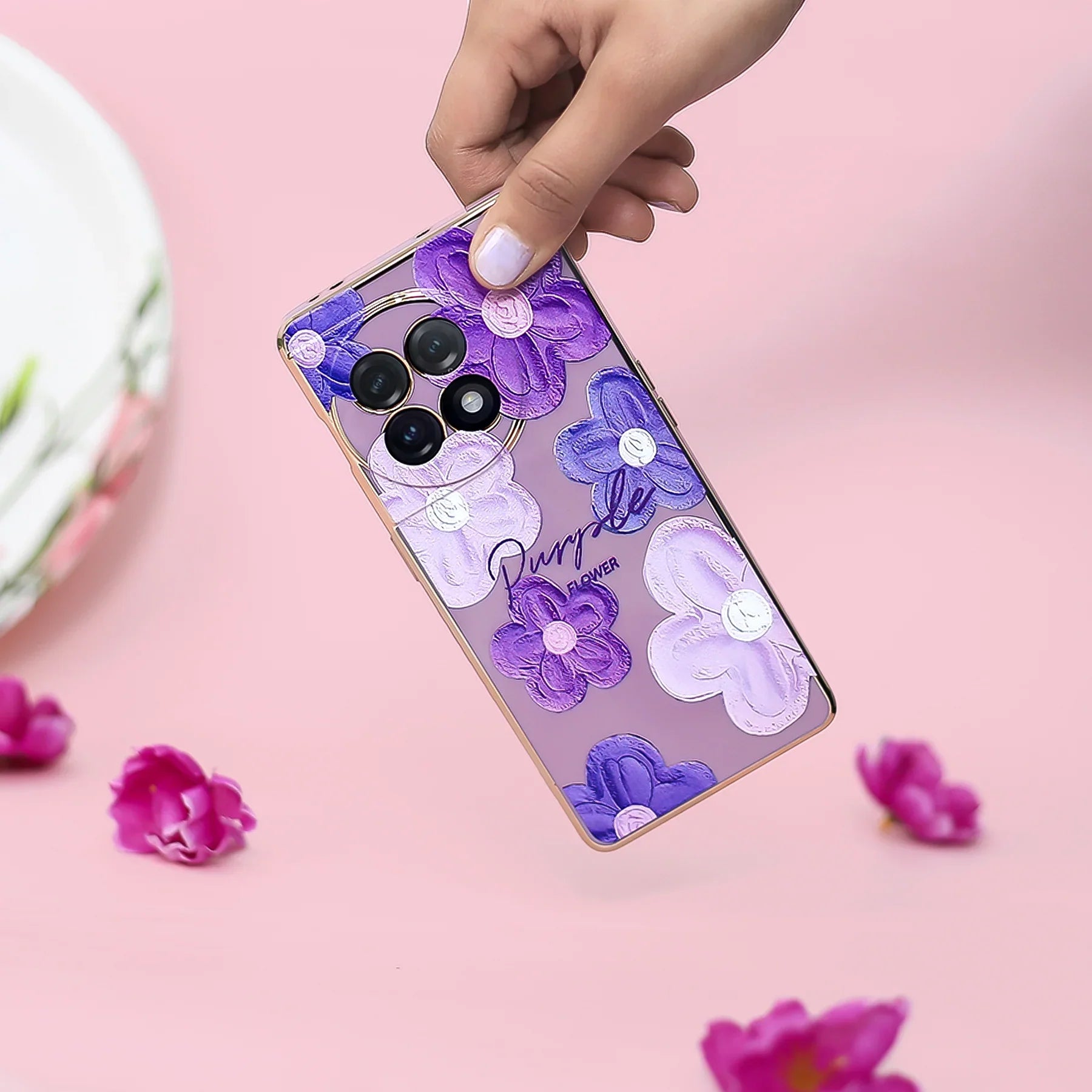 Botanical Painting Floral Petals Case - OnePlus
