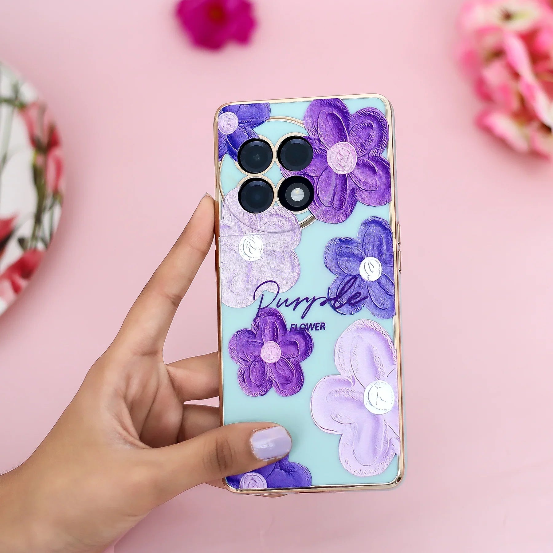 Botanical Painting Floral Petals Case - OnePlus