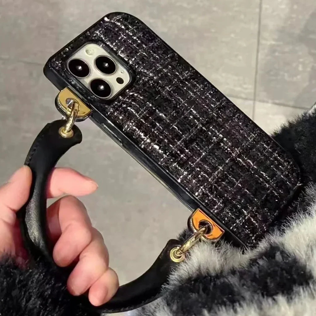 Solid Splendor Satchel Phone Case