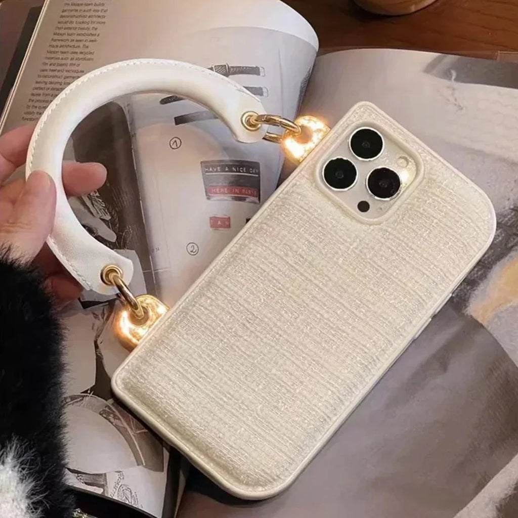 Solid Splendor Satchel Phone Case