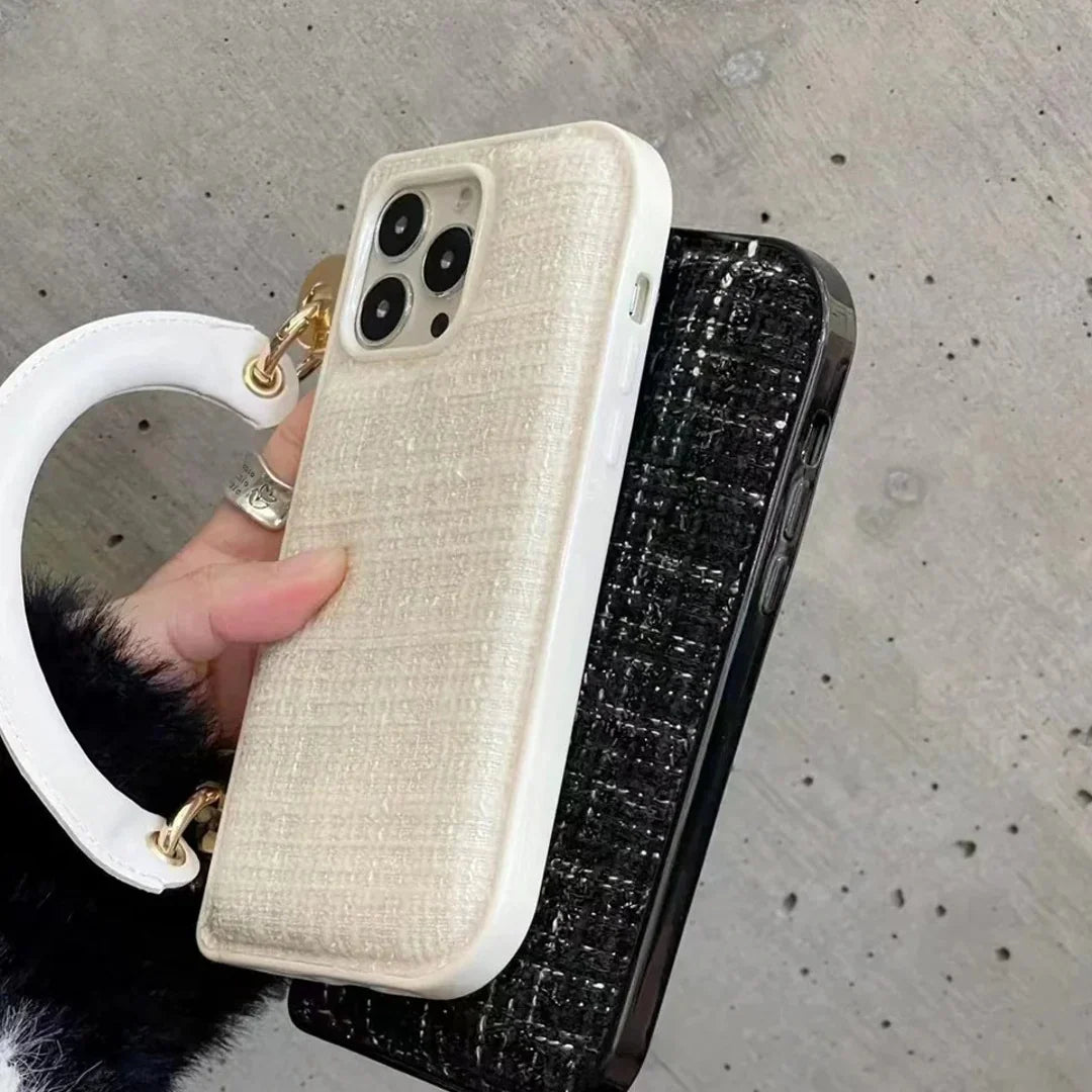 Solid Splendor Satchel Phone Case