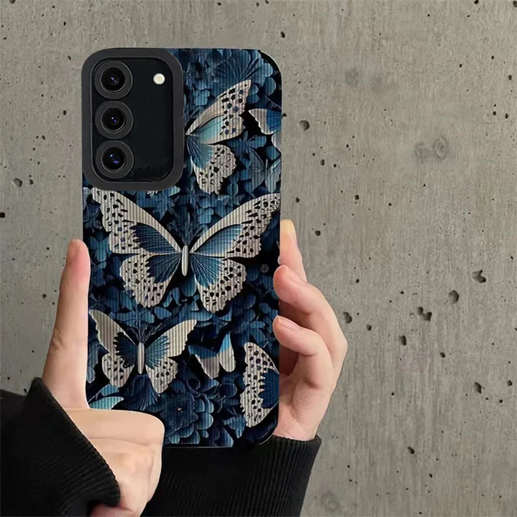 Whimsical Butterfly Print Shield Case - Samsung