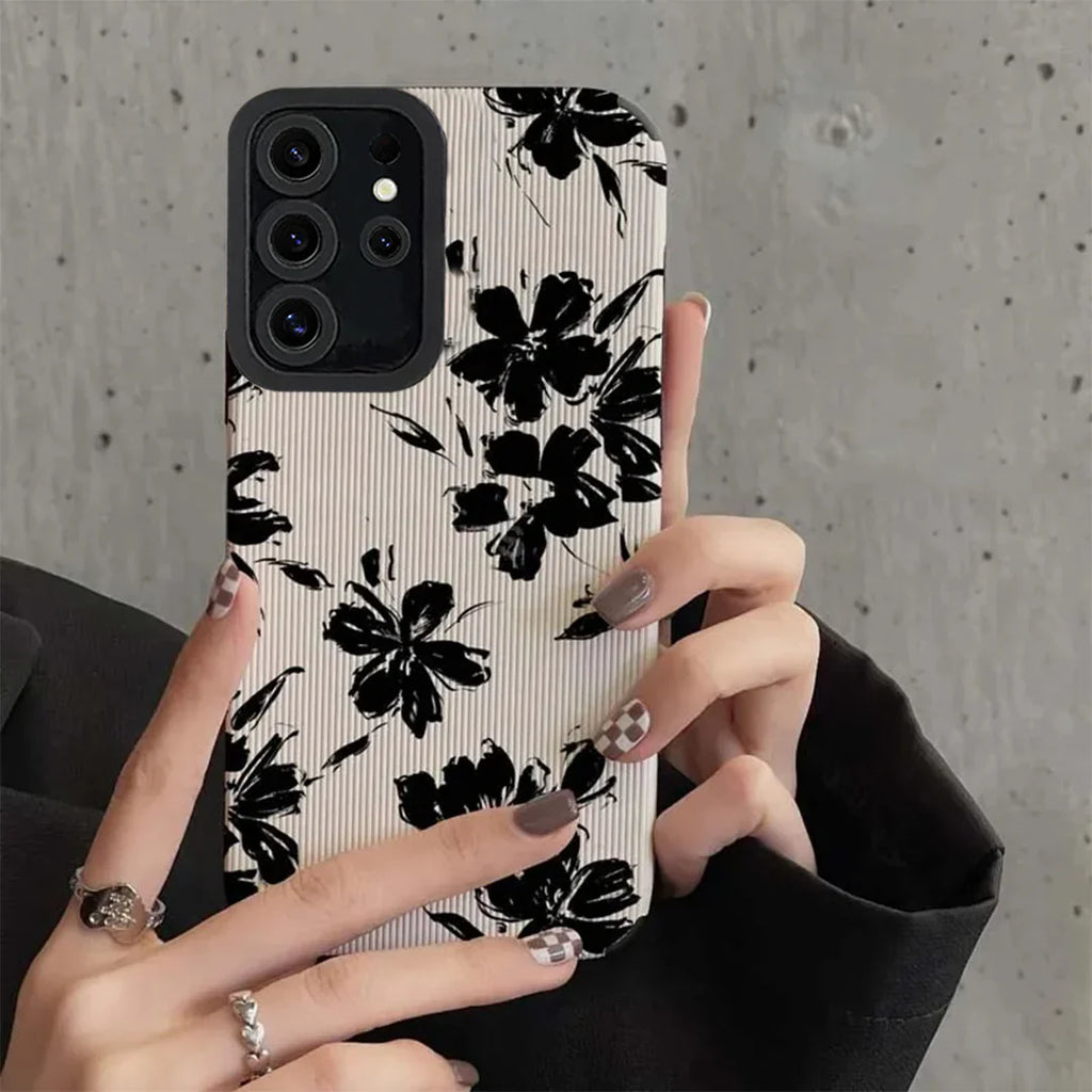 Floral Palette Print Shield Case - Samsung