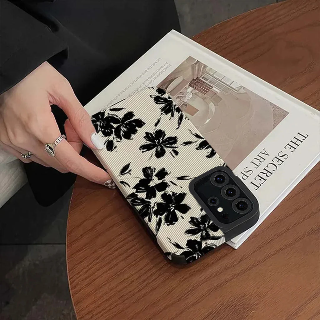 Floral Palette Print Shield Case - Samsung