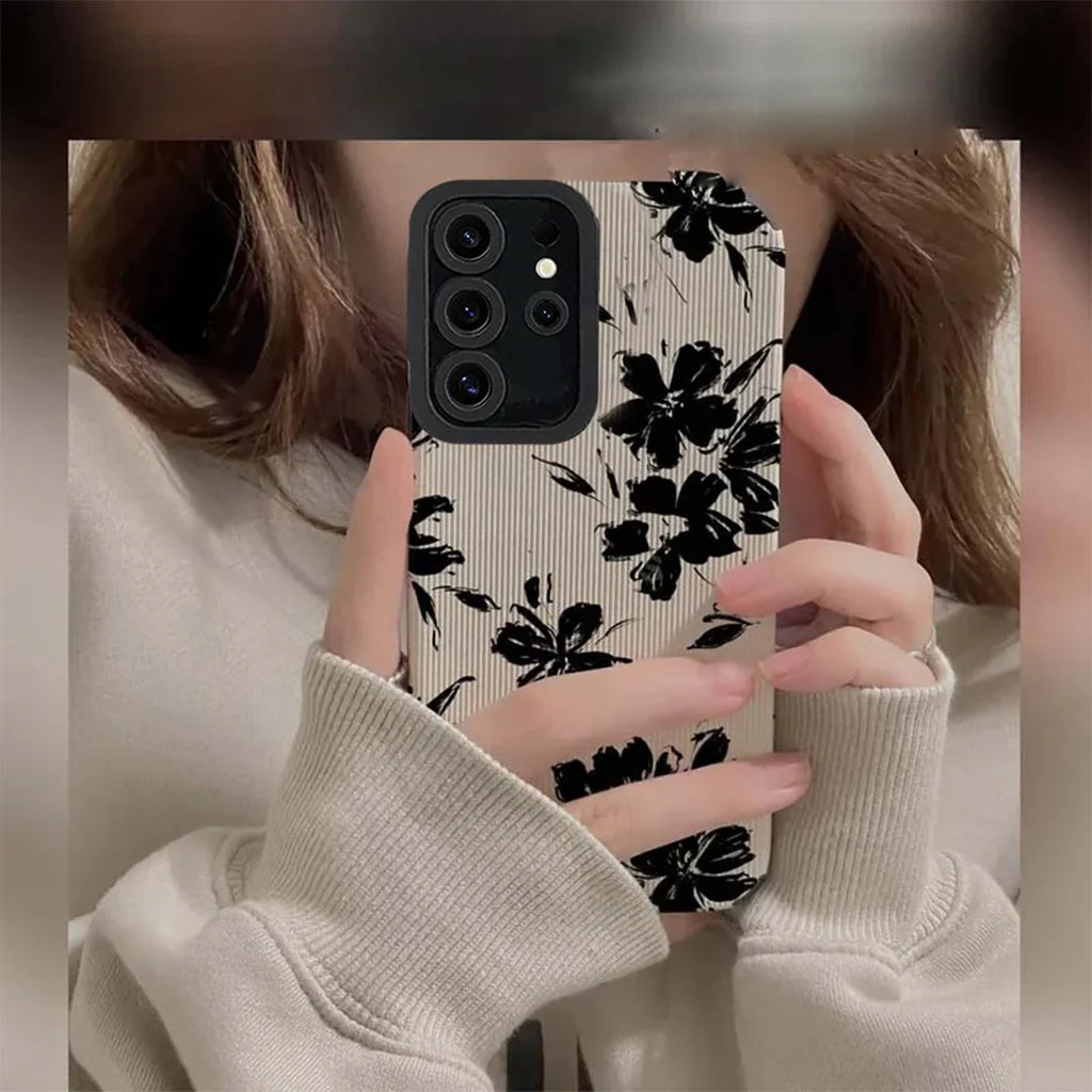 Floral Palette Print Shield Case - Samsung