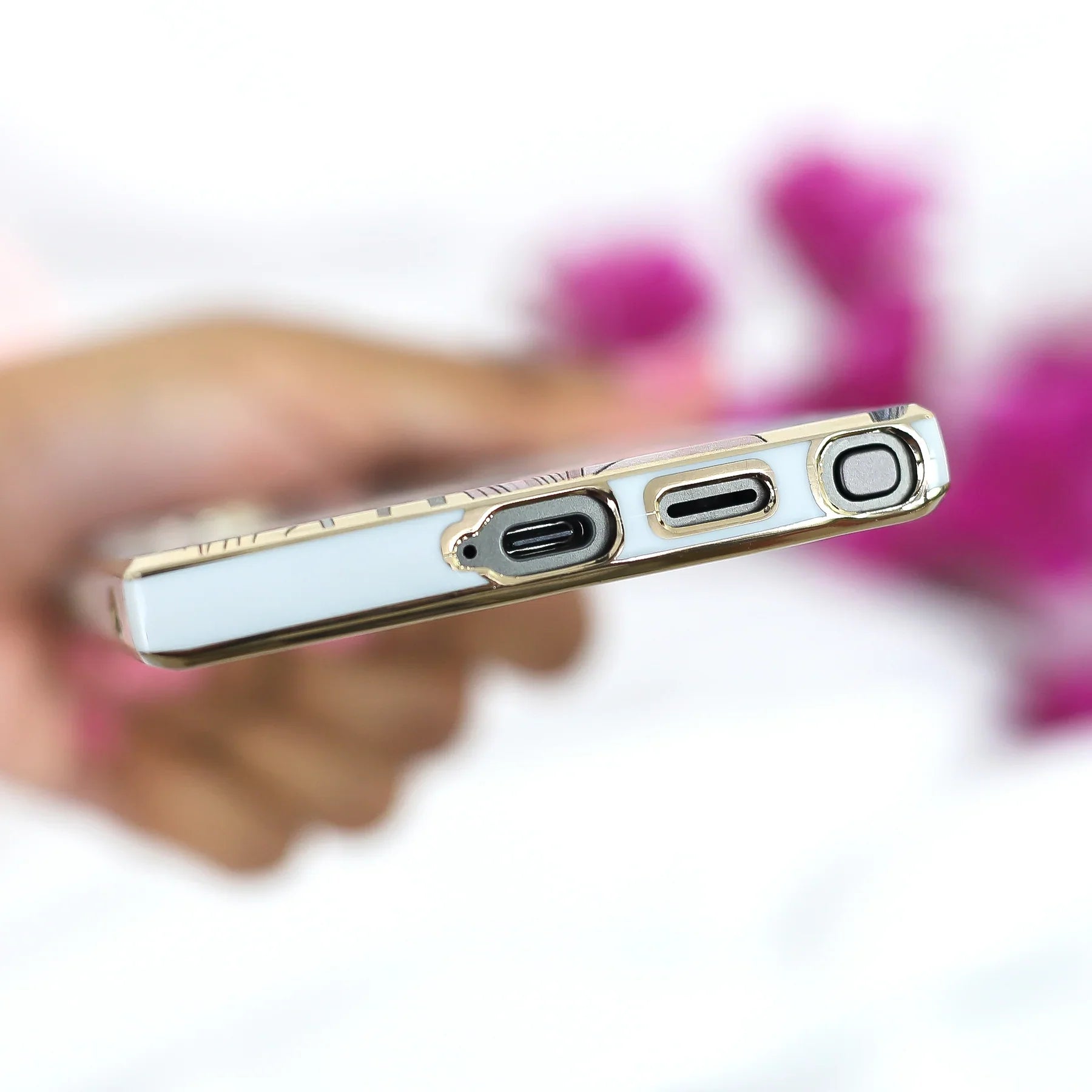 Chic Floral Fusion Bumper Case - Samsung