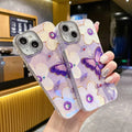 Butterfly Pearl Adorned Phone Case