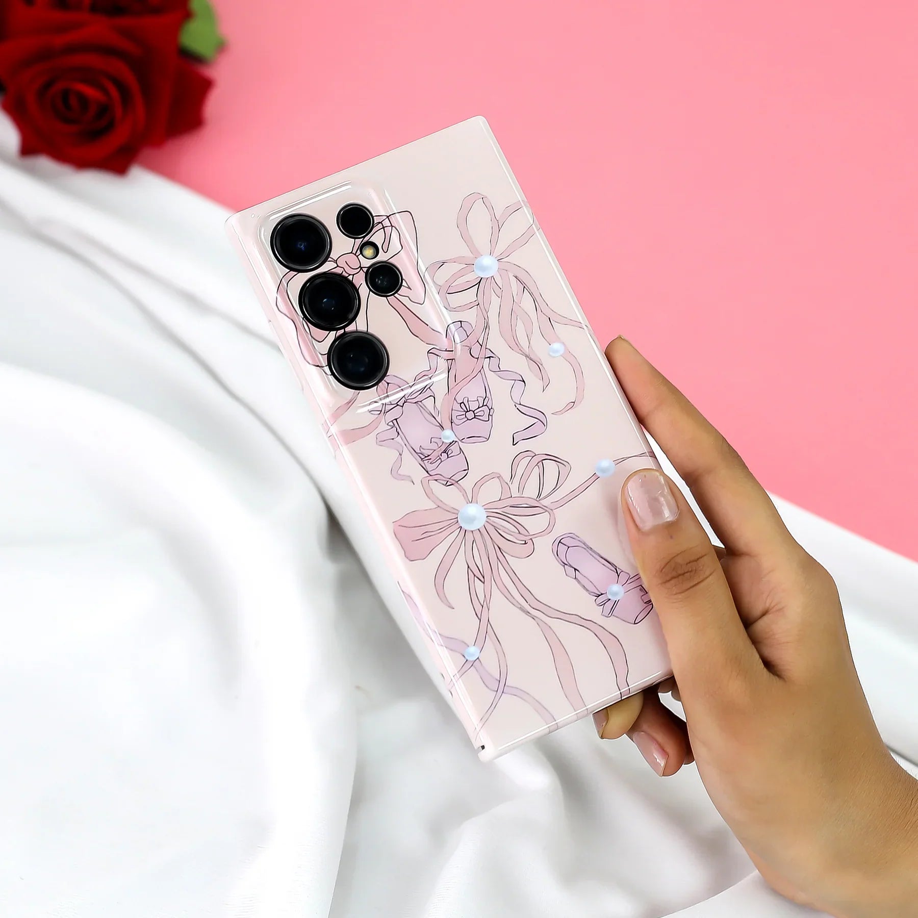 Pearl Blossom Delight Case - Samsung