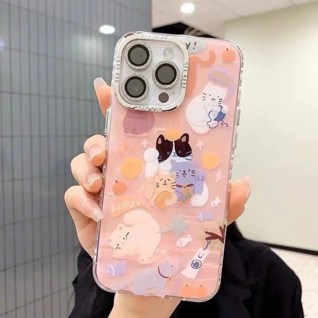 Cute Animal Pattern Shield Case