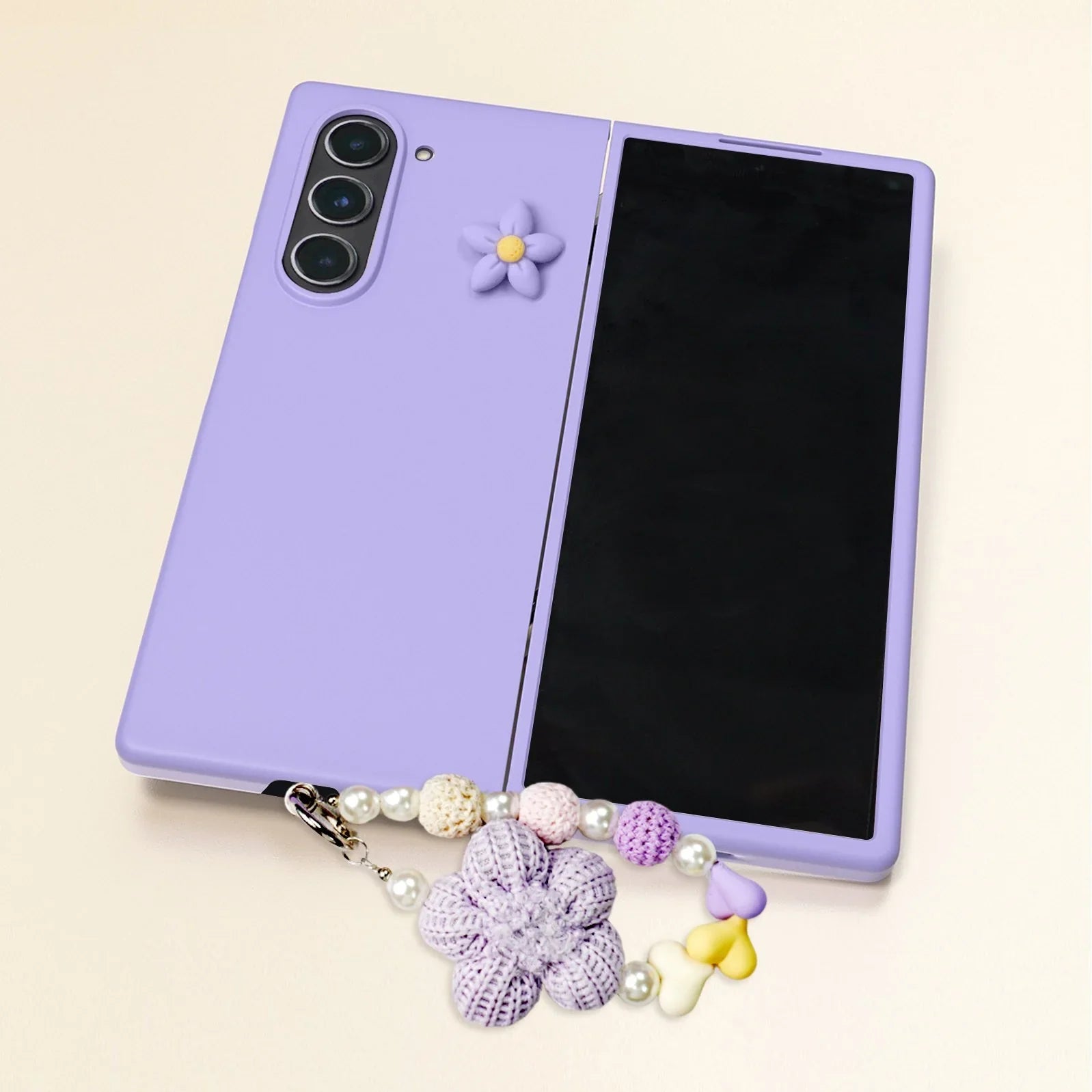 Cute Handcrafted Flower Bracelet Phone Case - Samsung