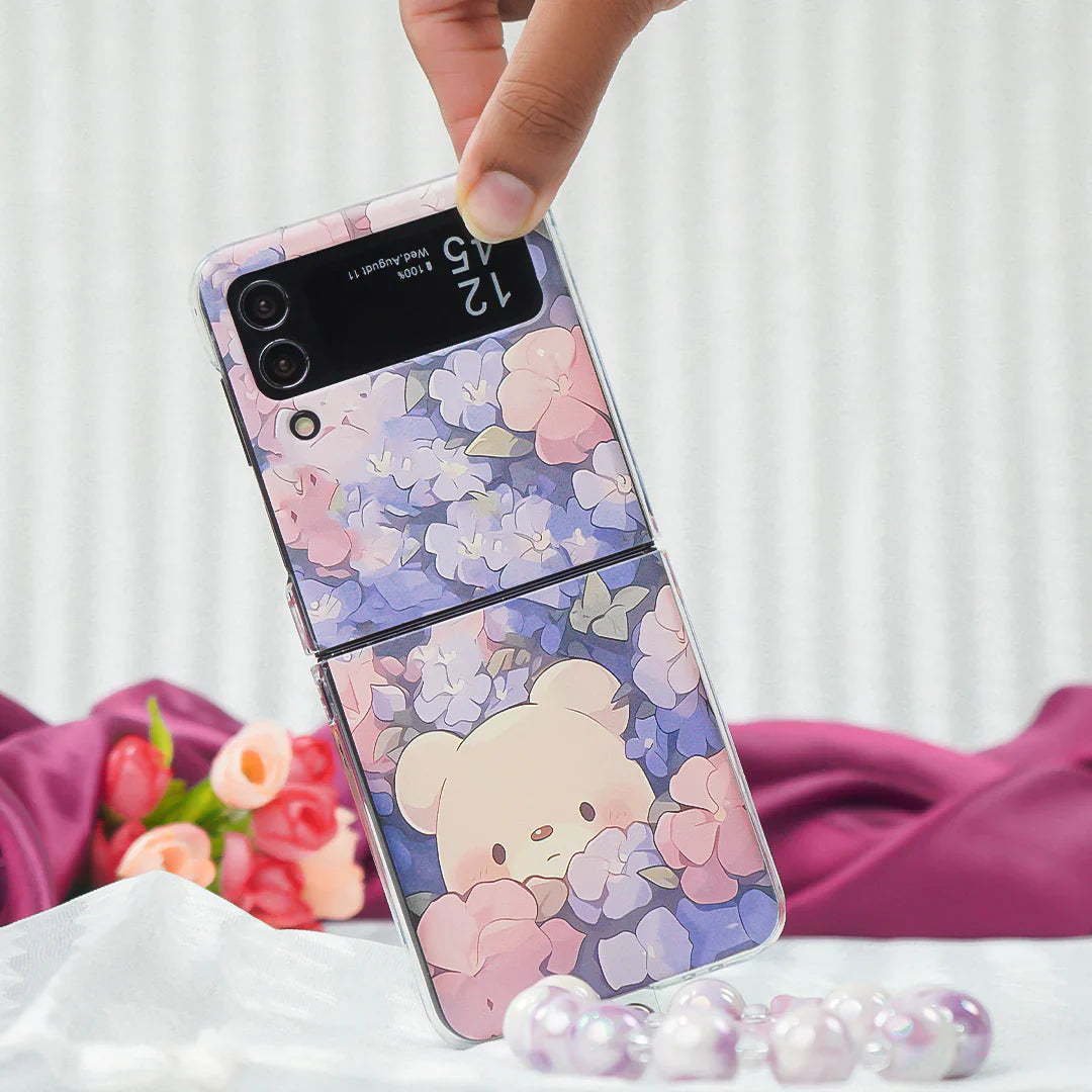 Cartoon Cub Bloom Phone Case - Samsung
