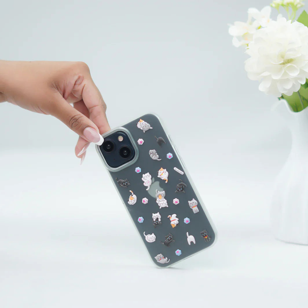 Mischievous Cute Kitty Case