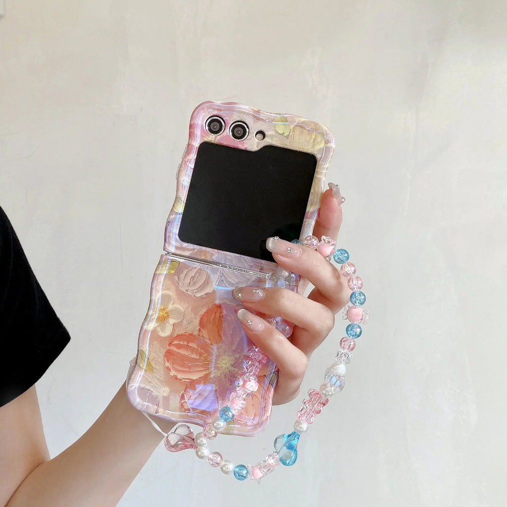 Romantic Love Bow Chain Case - Samsung