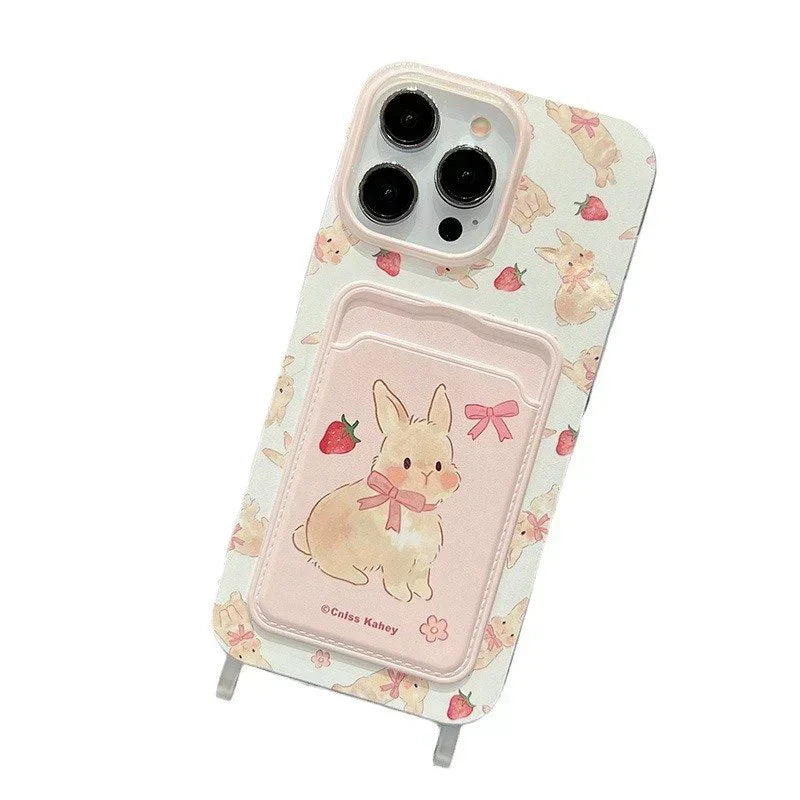 Delight Berry Cute Bunny Bliss Case