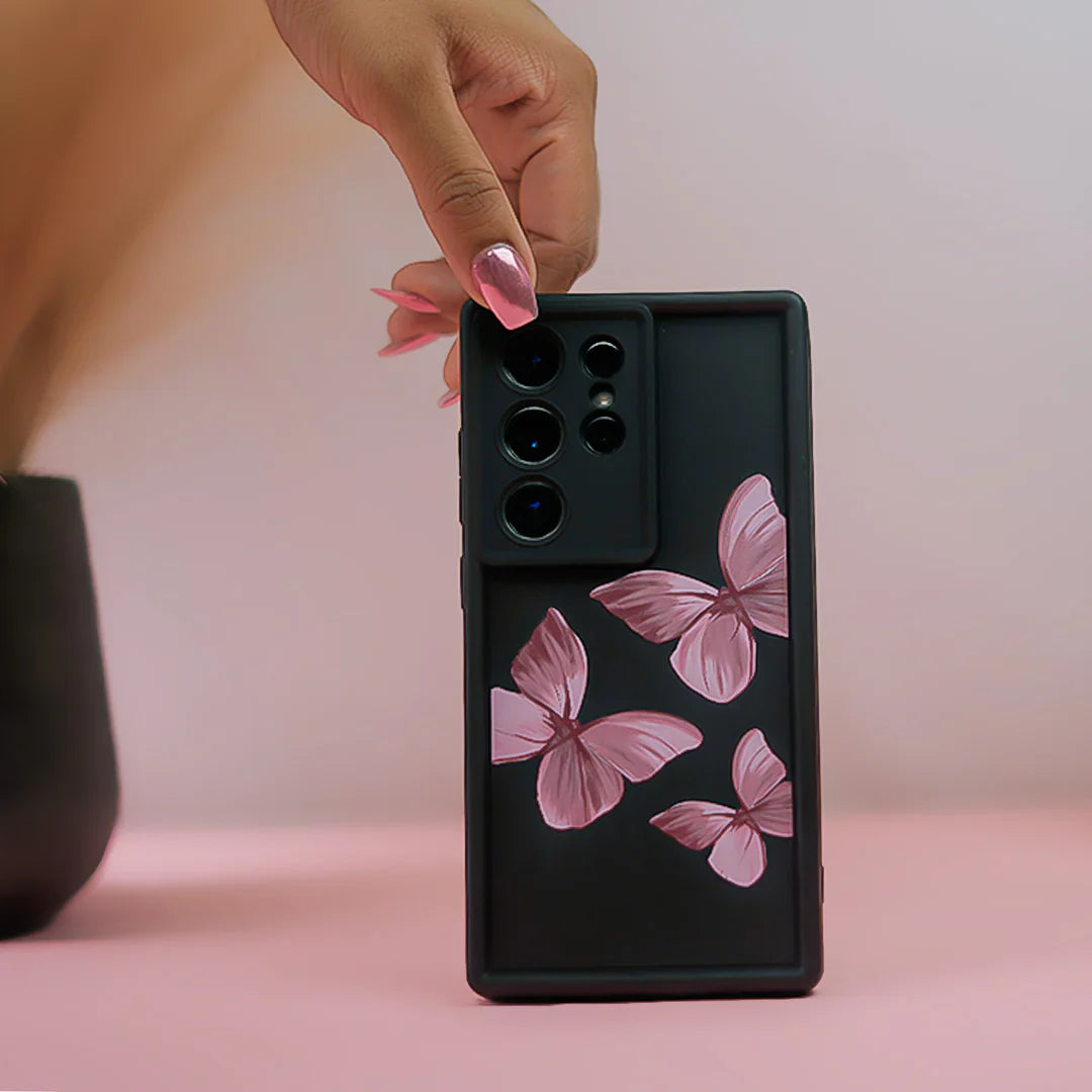 Soft Butterfly Glamour Case - Samsung