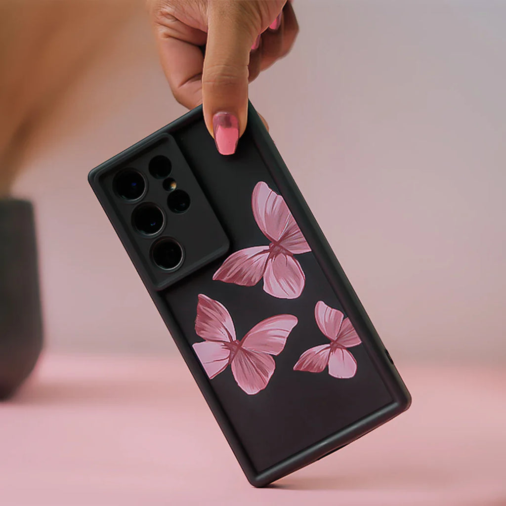Soft Butterfly Glamour Case - Samsung
