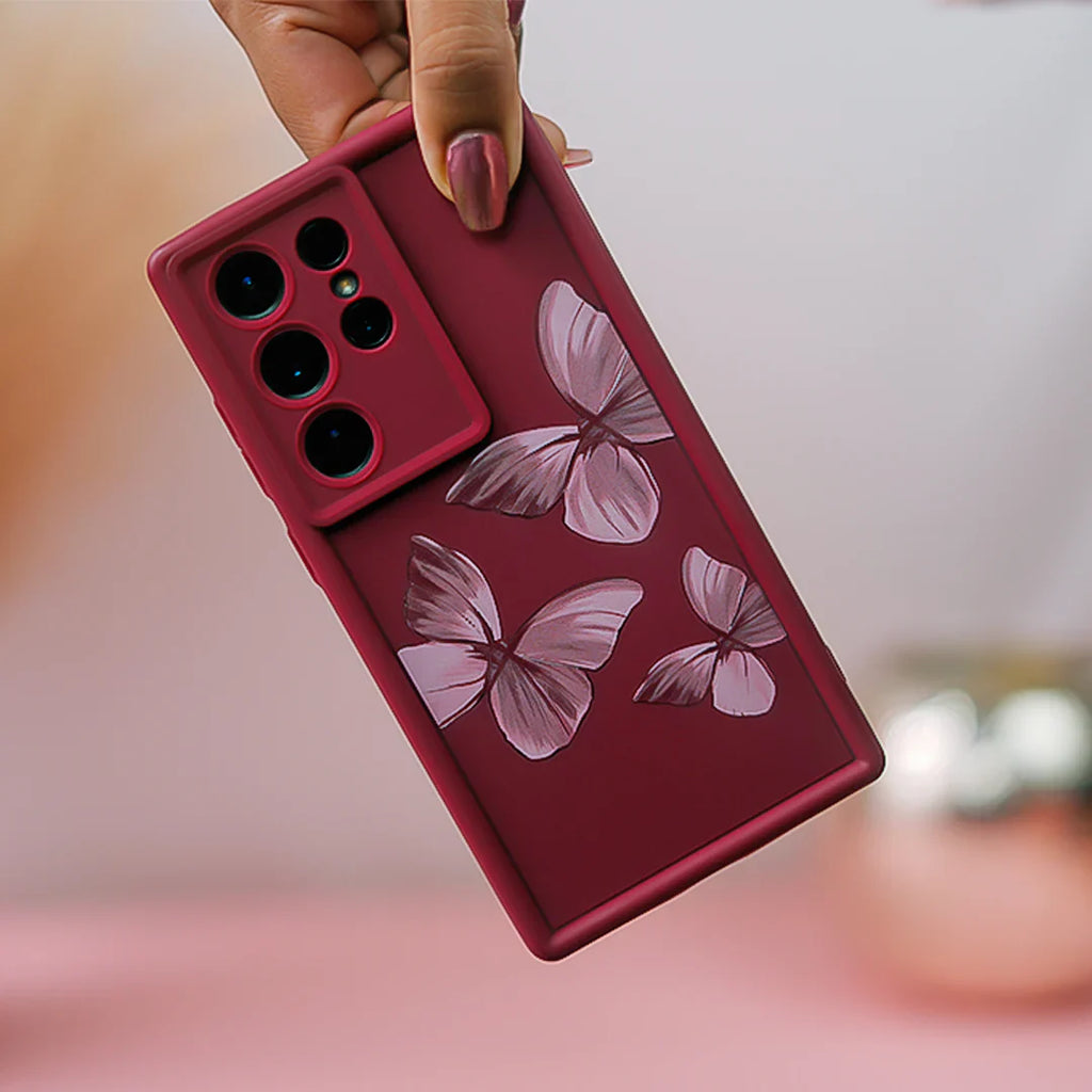 Soft Butterfly Glamour Case - Samsung