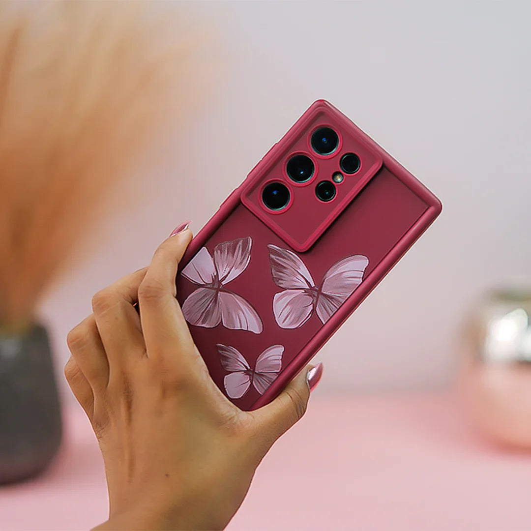 Soft Butterfly Glamour Case - Samsung