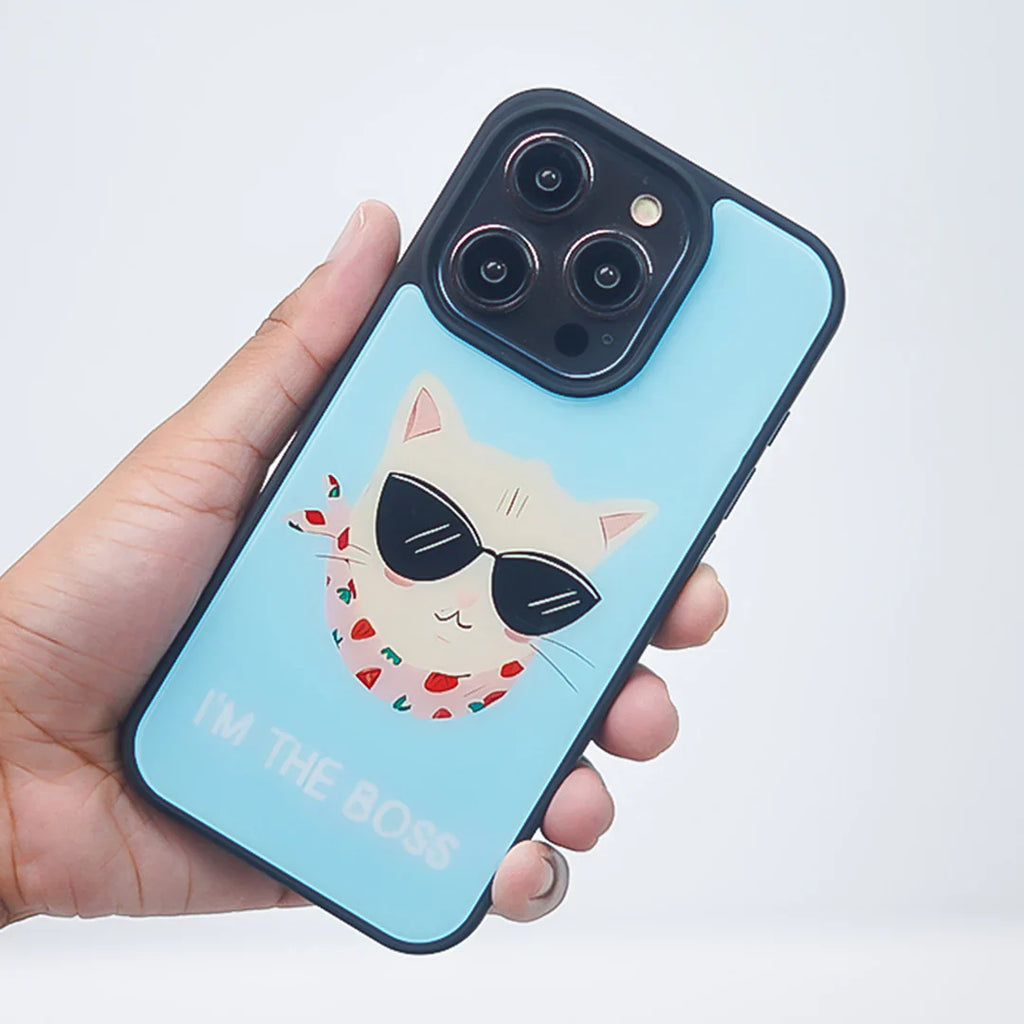 Dapper Cat Boss Attitude Case