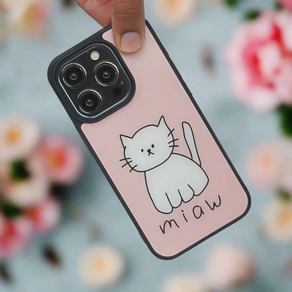Cuddly Feline Cat Design Case