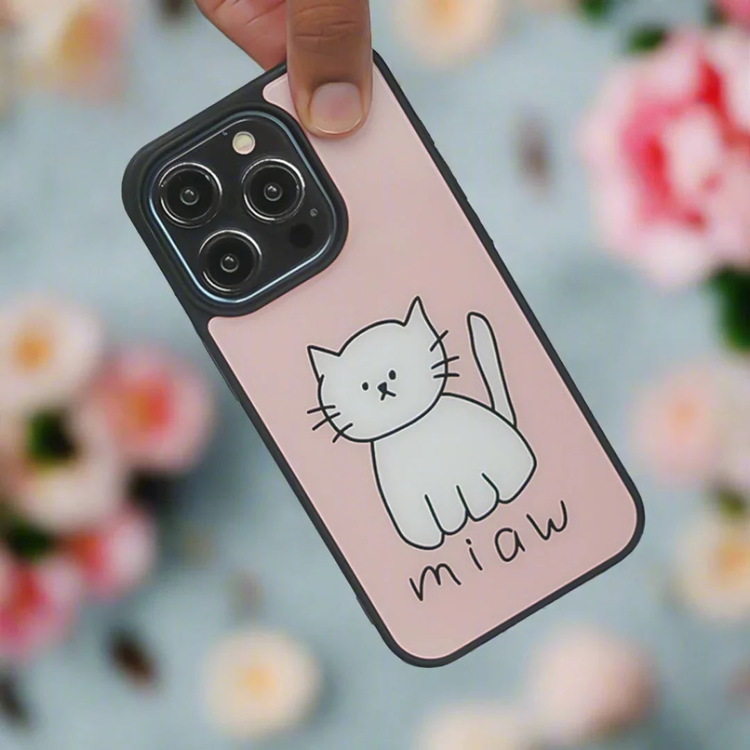 Cuddly Feline Cat Design Case