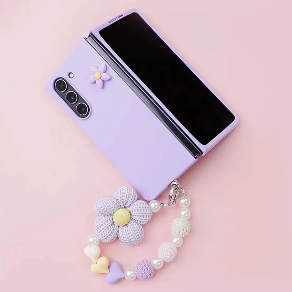 Cute Handcrafted Flower Bracelet Phone Case - Samsung