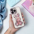 Transparent 3D Bear Protective Case