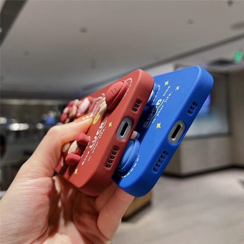 Cute 3D Cartoon Soft Rubber Flexible Silicone Back Cover Case