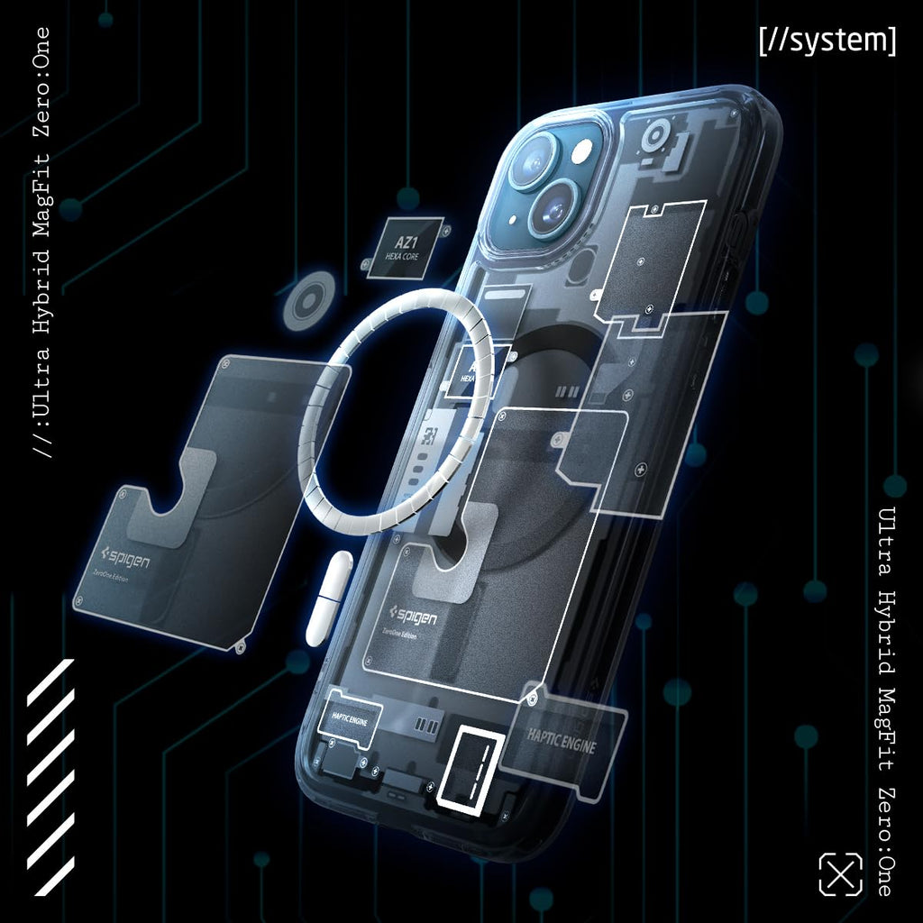 Ultra Hybrid Magfit Back Cover Case Compatible with iPhone