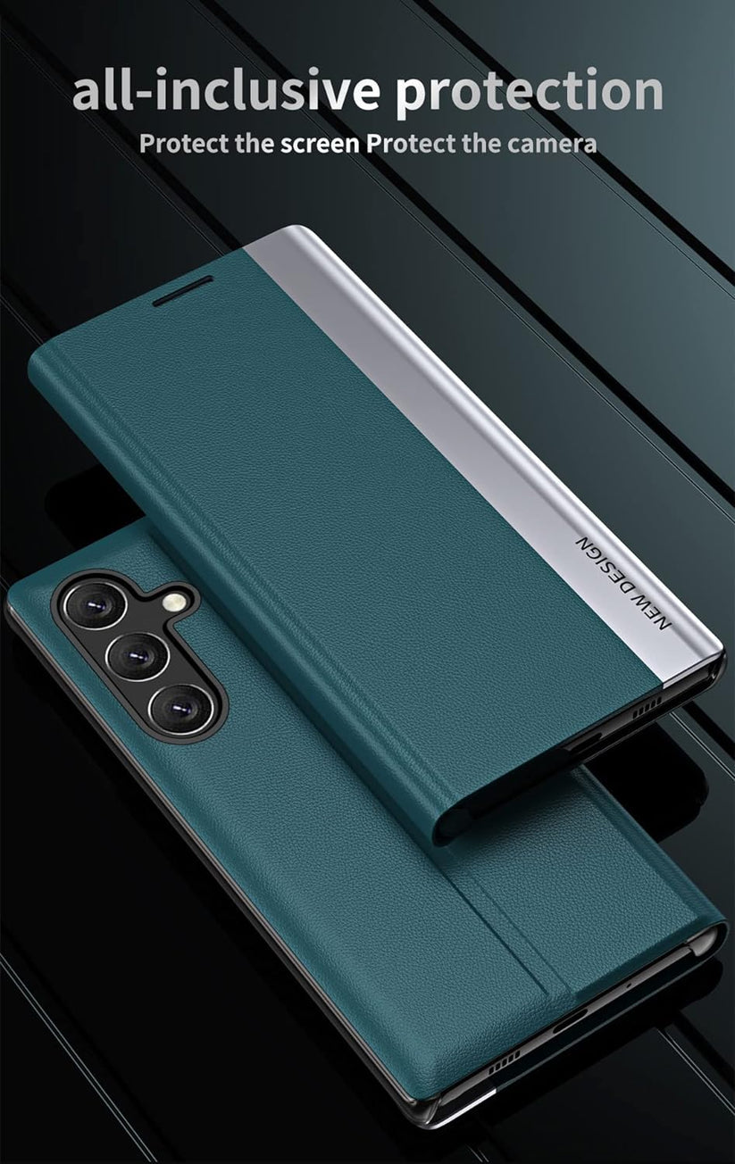 Flip Leather Case - Samsung Galaxy A55