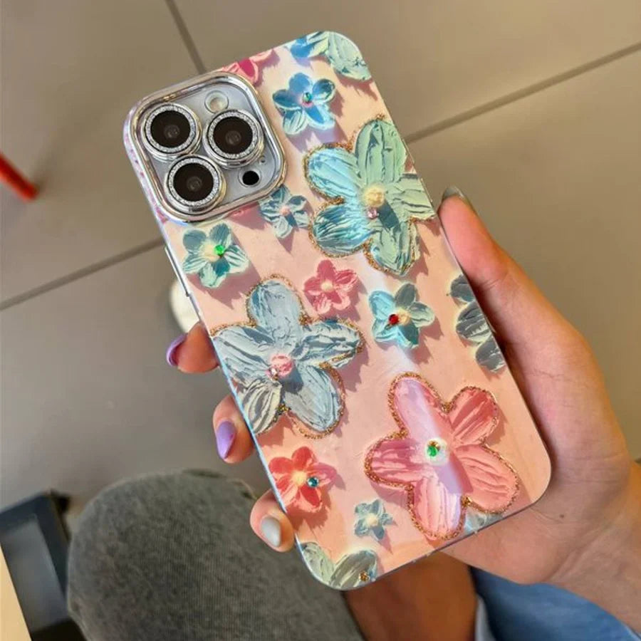 Dazzling Floral Spark Phone Case