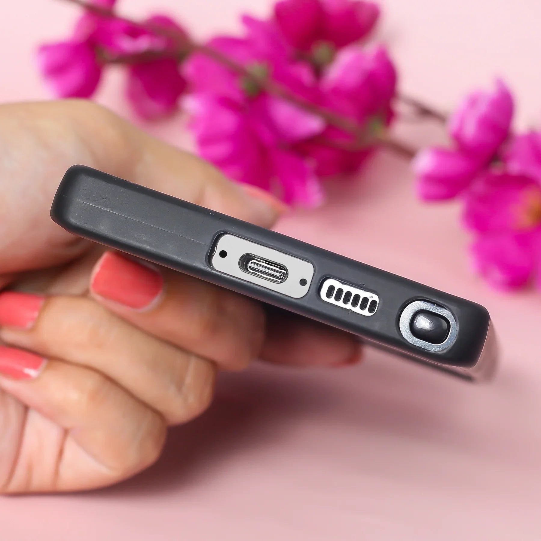 Butterfly Flowers Pattern Phone Case - Samsung