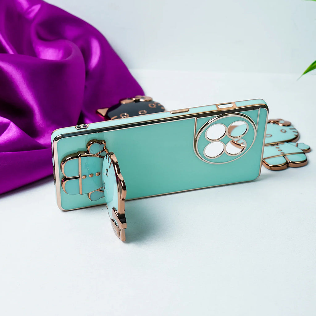 Charming Kitty Folding Mirror Stand Case - OnePlus