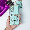 Charming Kitty Folding Mirror Stand Case - OnePlus