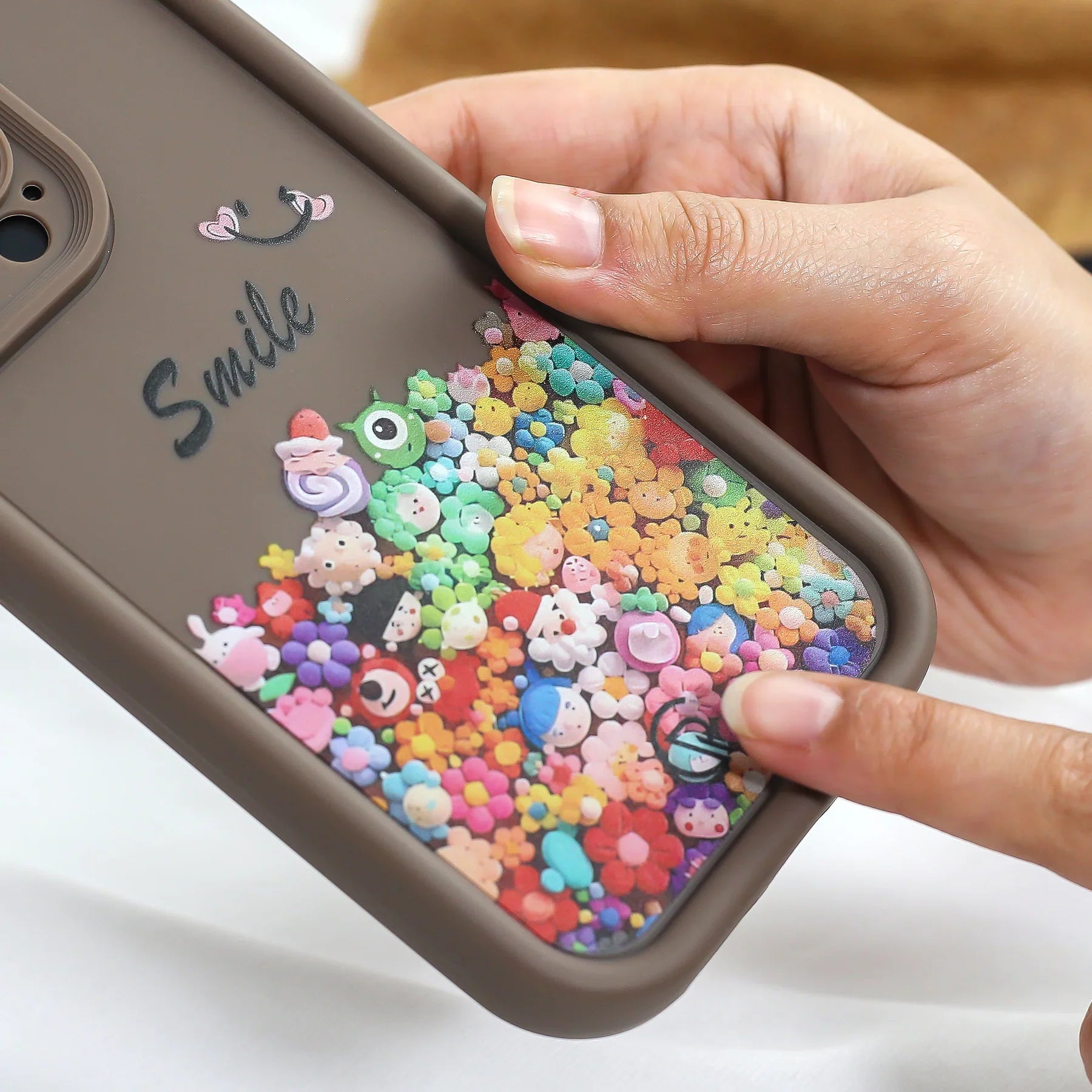 Color Burst Doll Pop Phone Case