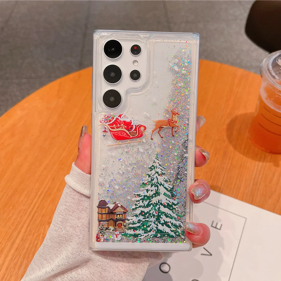 Merry Mingle Glitter Phone Case - Samsung