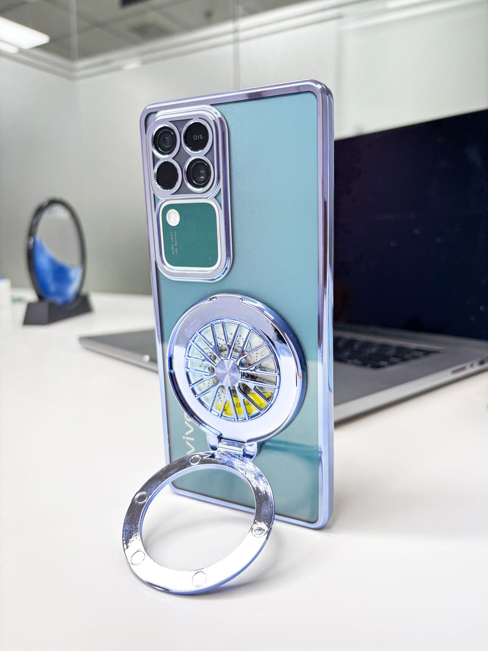 Ferrari Wheel Electroplating Case - Vivo V30 Pro 5G