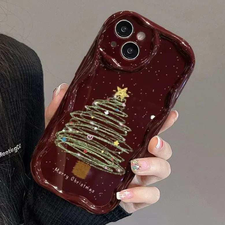 Celestial Starry Christmas Tree Case
