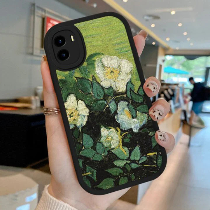 Artist Painting Rose Flowers Case - iPhone