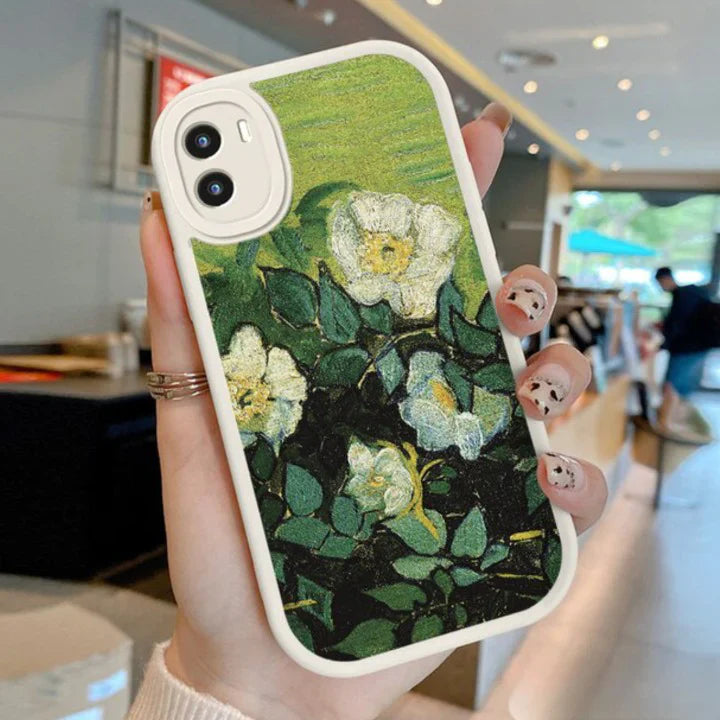 Artist Painting Rose Flowers Case - iPhone