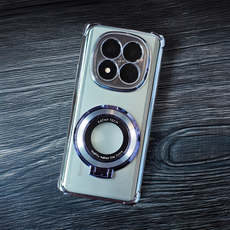 Redmi Note 14 Pro+ 5G Original Luxury Magnifier Ring Stand