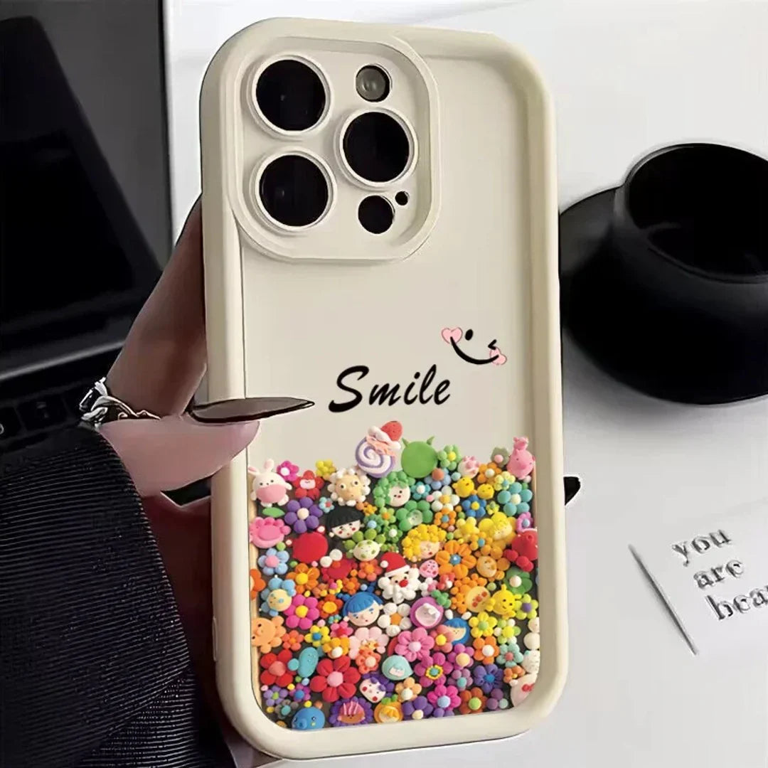 Color Burst Doll Pop Phone Case