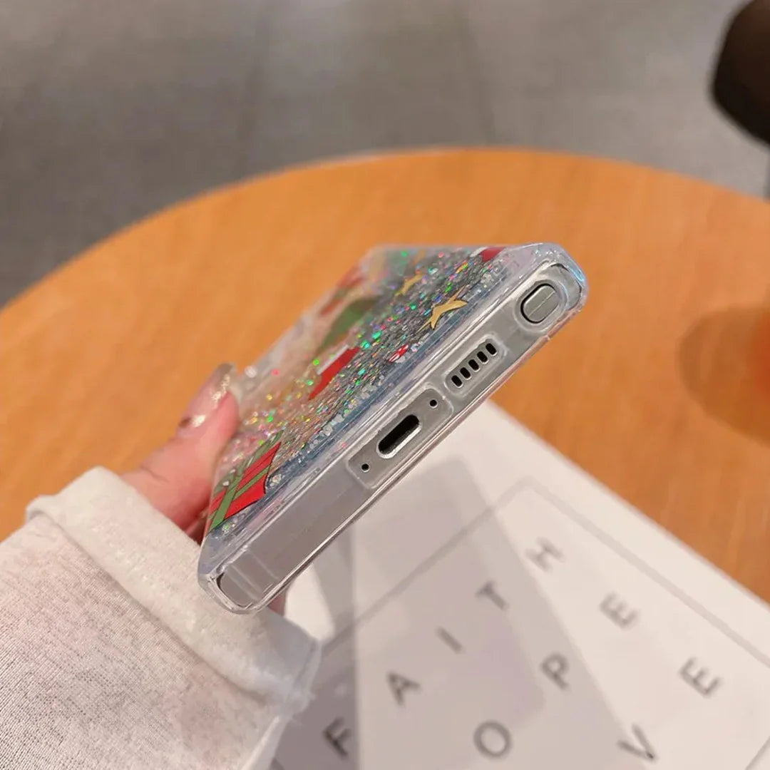 Merry Mingle Glitter Phone Case - Samsung