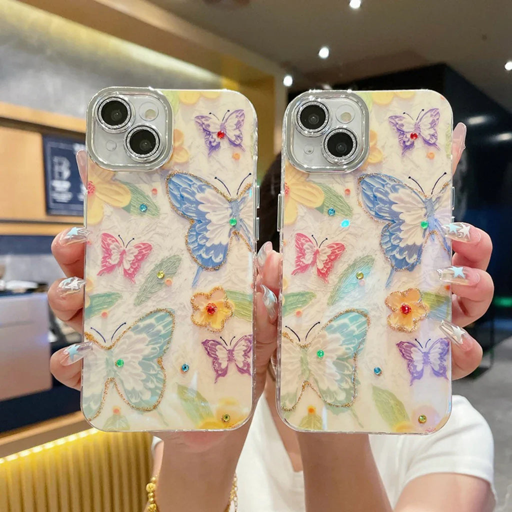 Colorful Butterfly Pattern Case